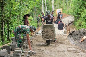 Read more about the article Pemasangan Paving Capai 78,10 Persen