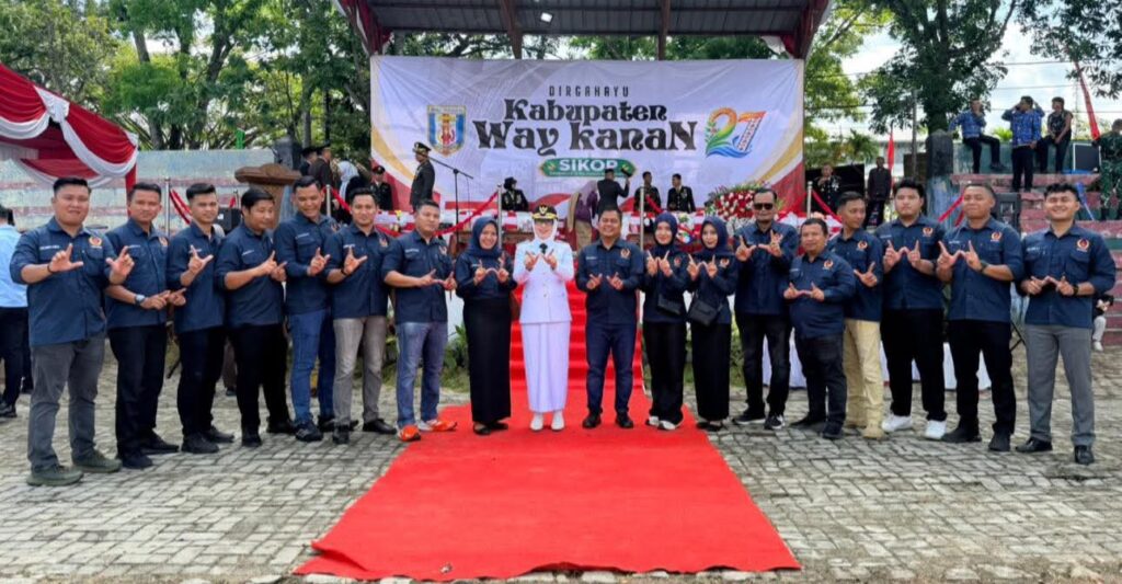 You are currently viewing Upacara Peringatan HUT Ke – 27 Kabupaten Way Kanan