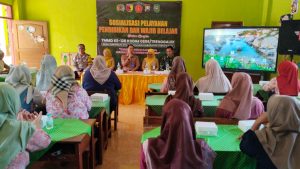 Read more about the article Kolaborasi dengan Dinas Pendidikan, Satgas TMMD Sosialisasi Wajib Belajar