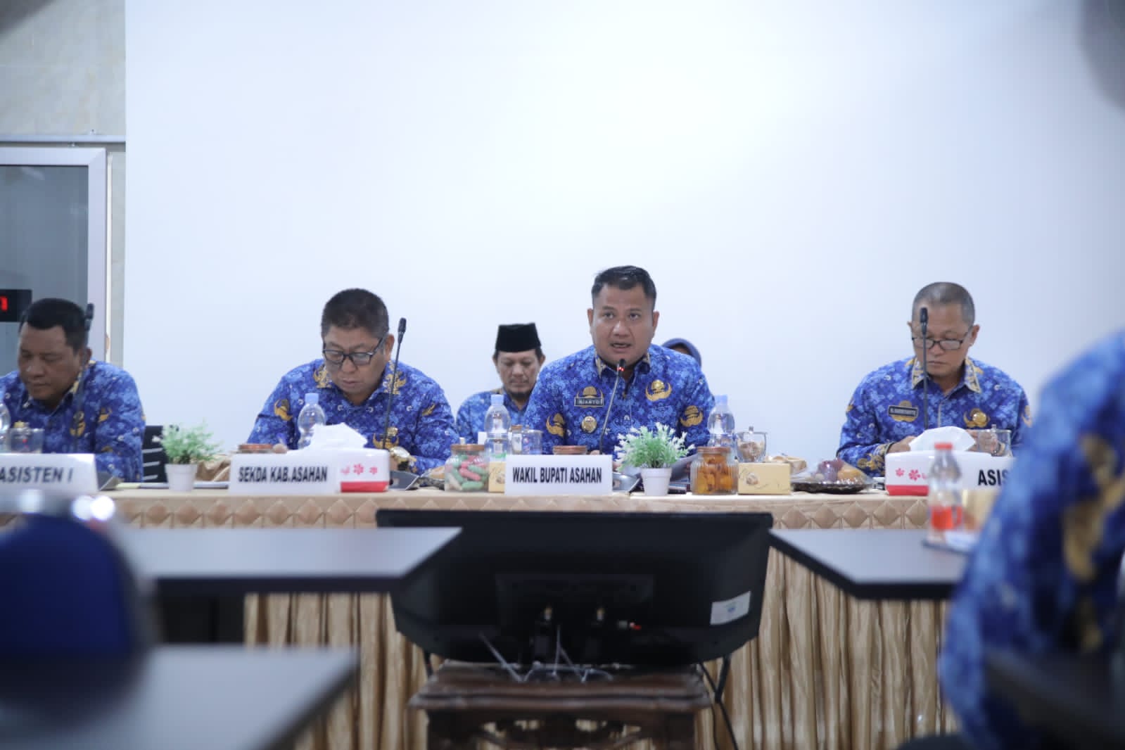 You are currently viewing PEMKAB ASAHAN PERKUAT SINERGI PROGRAM PRIORITAS MELALUI RAKORPEM APRIL 2026