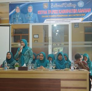 Read more about the article Ketua TP PKK Asahan Dorong Pemanfaatan Pekarangan Lewat Program AKU HATINYA PKK di Desa Persatuan