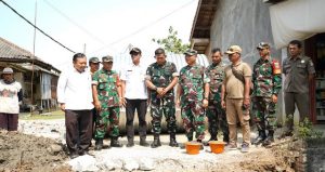 Read more about the article Kasrem 051/Wijayakarta Tinjau Langsung Peletakan Batu Pertama Jembatan Merah Putih