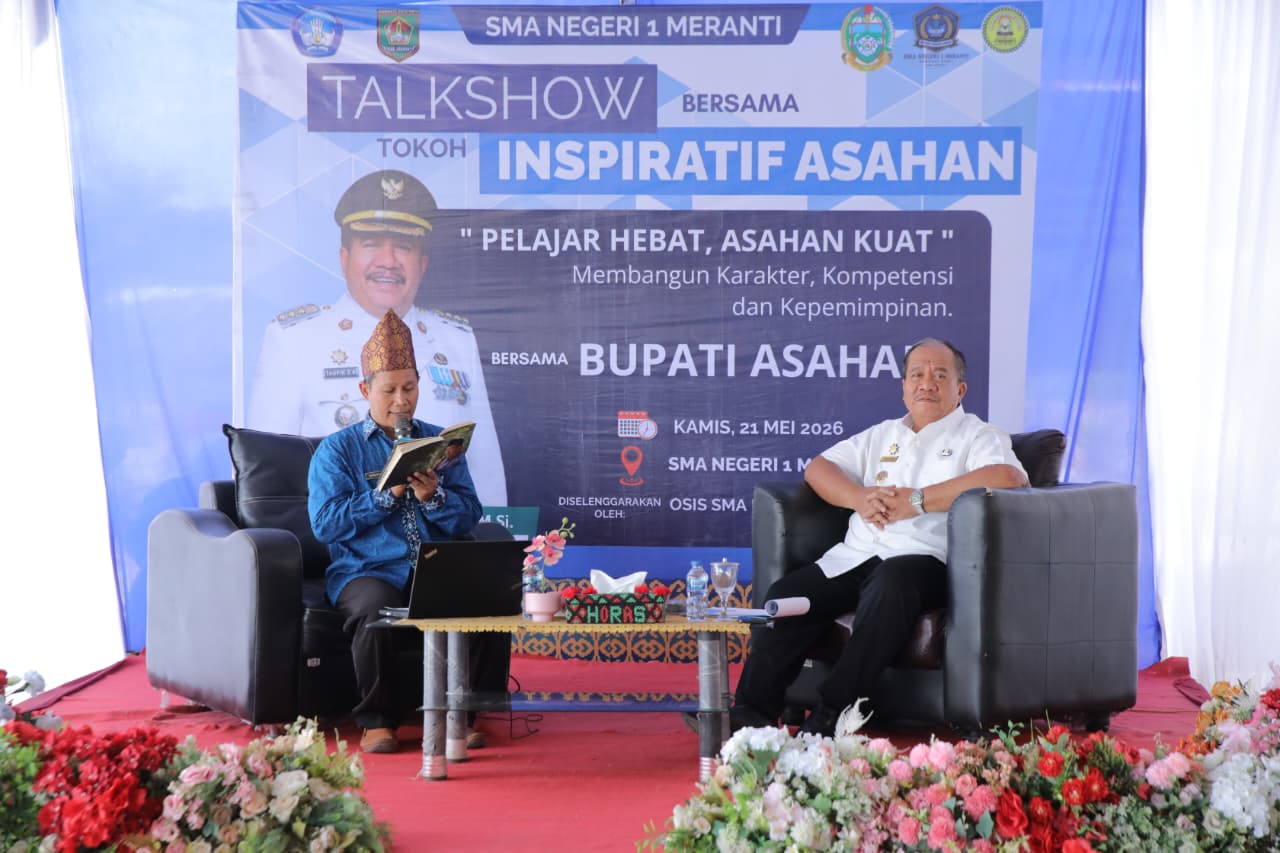You are currently viewing Bupati Asahan Berbagi Inspirasi di SMAN 1 Meranti, Tekankan Pendidikan sebagai Kunci Membentuk Generasi Berkarakter