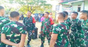 Read more about the article Rajut Tali Kedekatan: Satgas TMMD 129 Bojonegoro Siap Tanding Voli Antar Dusun se-Desa Kesongo