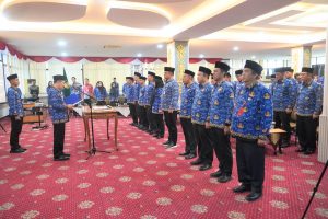 Read more about the article Sekdaprov Marindo Kurniawan Kukuhkan Pengurus KORPRI Way Kanan, Tekankan Peran Strategis ASN