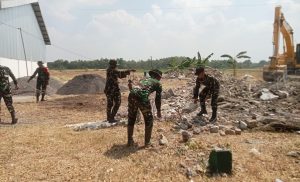 Read more about the article Satgas TMMD 129 Bojonegoro Terus Gelorakan Semangat Gotong Royong