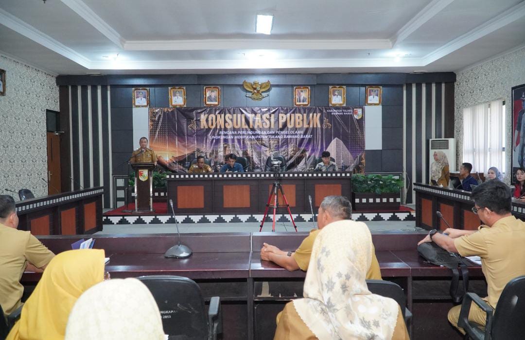Read more about the article Pemkab Tubaba Gelar Konsultasi Publik RPPLH 2026–2056, Wujudkan Pembangunan Berkelanjutan