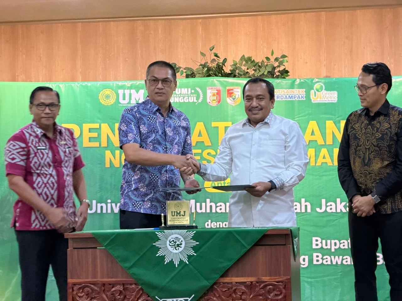 Read more about the article Tubaba-UMJ Teken MoU, Perkuat Sinergi Pembangunan SDM dan Pendidikan