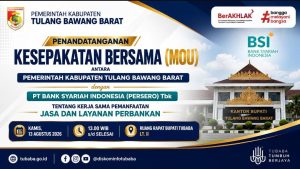 Read more about the article Pemkab Tubaba Gandeng BSI Perkuat Layanan Perbankan