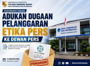Read more about the article Diskominfo Tubaba Adukan Dugaan Pelanggaran Etika Pers ke Dewan Pers
