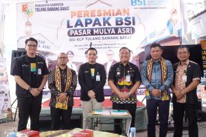 Read more about the article Wabup Nadirsyah Resmikan Lapak BSI Pasar Mulya Asri