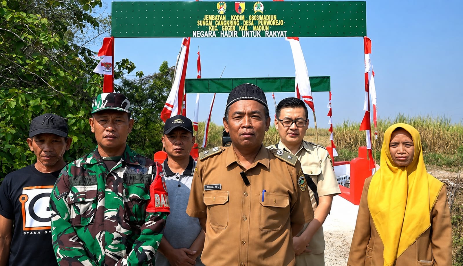 You are currently viewing Euforia Masyarakat Sambut Program Jembatan Garuda