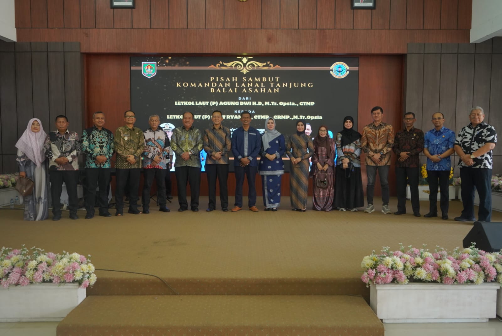 You are currently viewing BUPATI ASAHAN HADIRI PISAH SAMBUT KOMANDAN PANGKALAN TNI AL TANJUNG BALAI ASAHAN