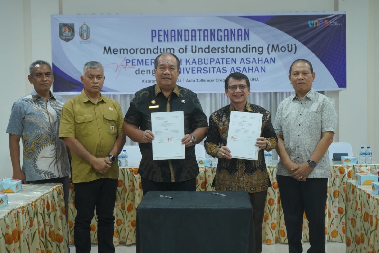 You are currently viewing UNIVERSITAS ASAHAN DAN PEMERINTAH KABUPATEN ASAHAN JALIN KERJA SAMA PERKUAT TRI DHARMA PERGURUAN TINGGI