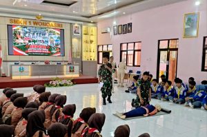 Read more about the article TNI Cetak Rekor MURI Lewat Pelatihan BHD Serentak, 150 Pelajar Madiun Terlibat