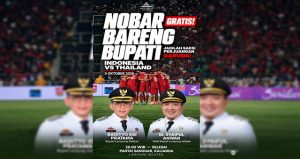 Read more about the article Pemkab Lampung Selatan Gelar Nobar Final Indonesia vs Thailand