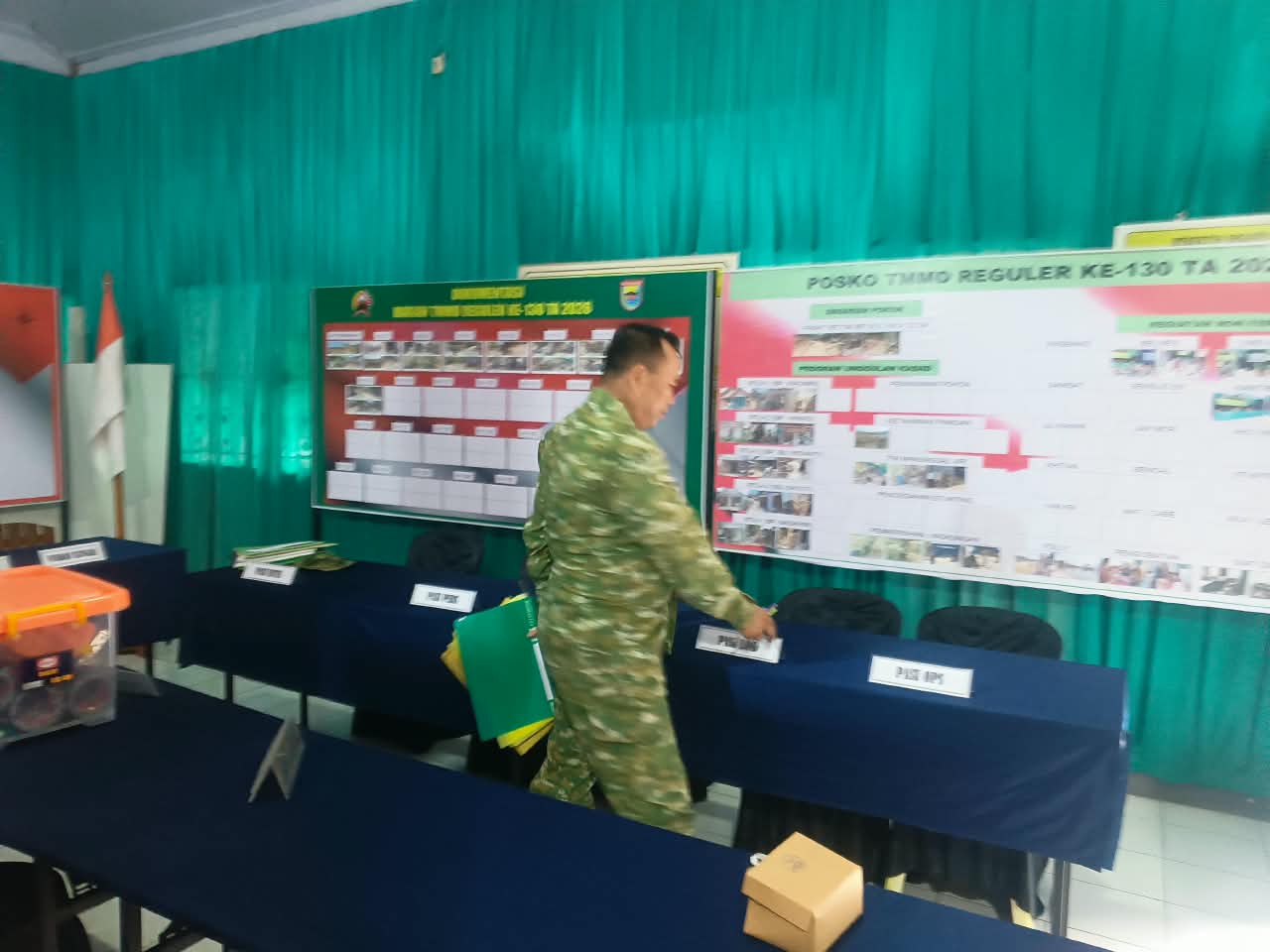 You are currently viewing Pastikan Administrasi Tertib, Pasi Ter Kodim 0736/Batang Cek Posko TMMD Reguler ke-130