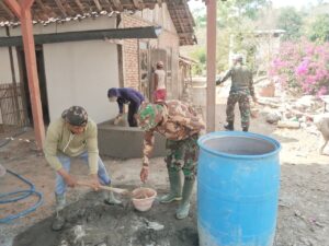 Read more about the article Kaos Loreng PBB Jadi Simbol Kebanggaan Anggota Kodim Rembang dalam Satgas TMMD ke-130