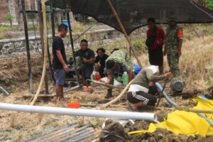 Read more about the article TNI Bangun Sumur Bor dan Menara Tandon Air di KDKMP Sambirejo Trenggalek