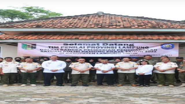 Read more about the article Pemkab Lamtim Kedatangan Tim Penilai Sat Pol PP Provinsi