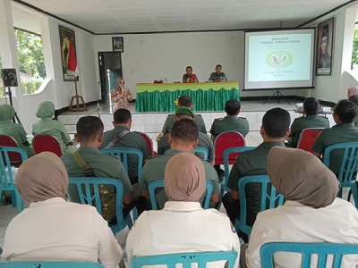 Read more about the article Kodim 0801/Pacitan bersama LKI Melakukan Sosialisasi Penyakit Kanker dan Tumor