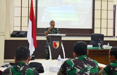 Read more about the article Korem 081/DSJ Gelar Evaluasi Progja dan Anggaran Bidang Teritorial TA 2022