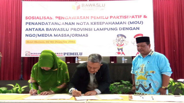 Read more about the article Bawaslu-JMSI Teken MOU Pengawasan Pemilu