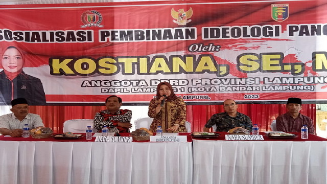 Read more about the article Anggota DPRD Lampung Ajak Bumikan Pancasila