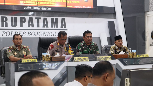 Read more about the article Dandim Bojonegoro hadiri Rakor Pengamanan Ramadhan dan Idul Fitri 1444 H