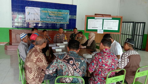 Read more about the article Babinsa Sumber Hadiri Musyawarah Regsosek Oleh Petugas Badan Pusat Statistik