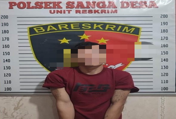 Read more about the article Reskrim Polsek Sanga Desa Amankan Pelaku Curas