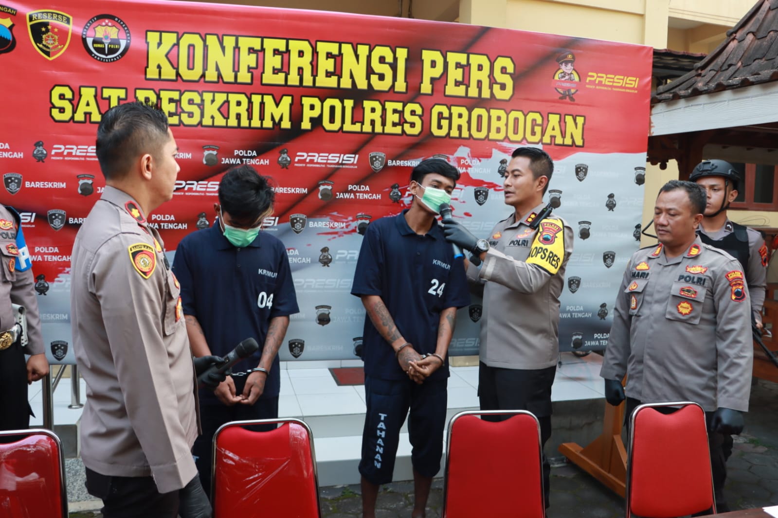 You are currently viewing Reskrim Polsek Gubug Amankan Pelaku Percobaan Pembakaran Studio Foto