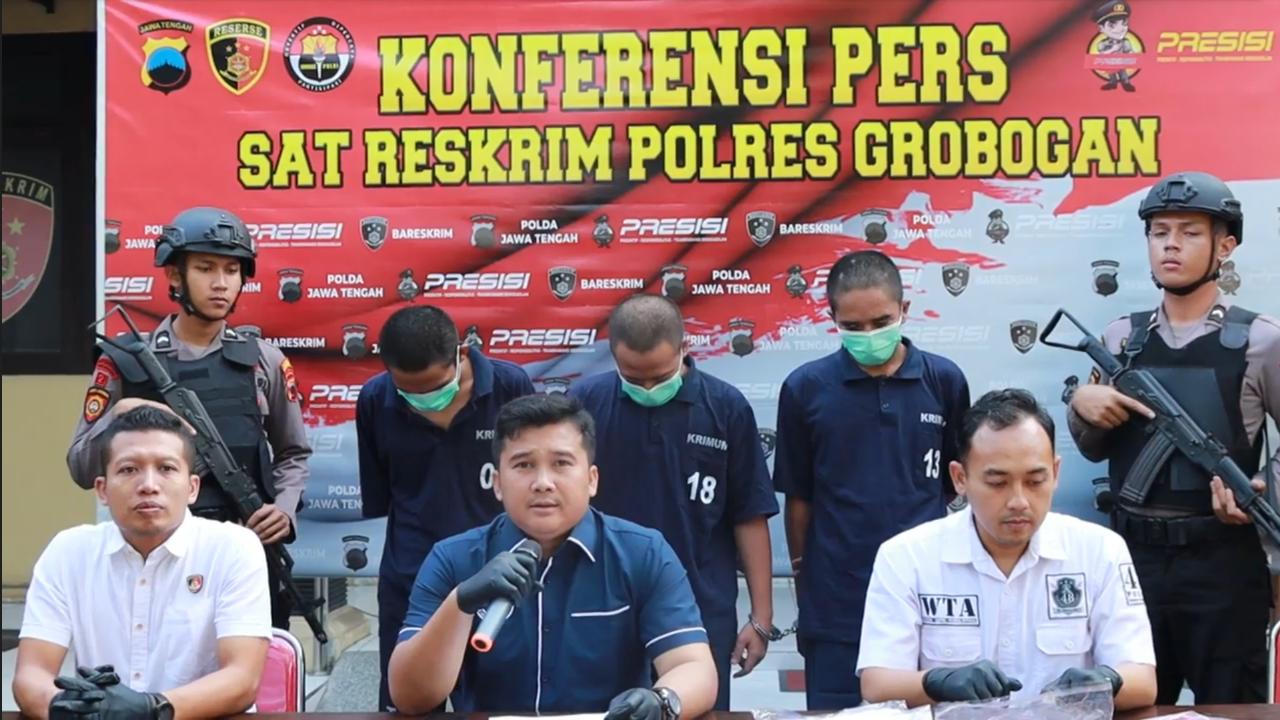 You are currently viewing Reskrim Polres Grobogan Amankan Pelaku Jual Anak Di Bawah Umur Melalui Aplikasi Michat