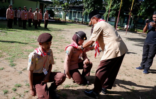 Read more about the article Kodim 0801/Pacitan Gelar Persami Saka Wira Kartika