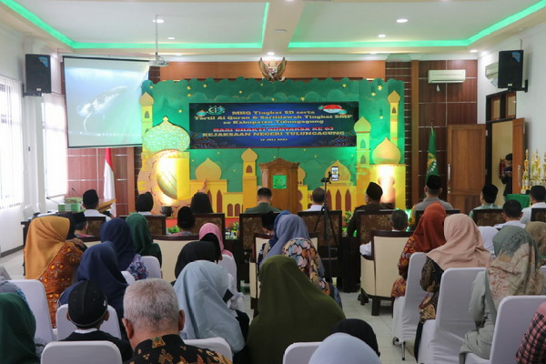 You are currently viewing Peringati Hari Bakti Adhyaksa ke-63, Dandim Tulungagung Hadiri Lomba Musabaqah Hifdzil Quran