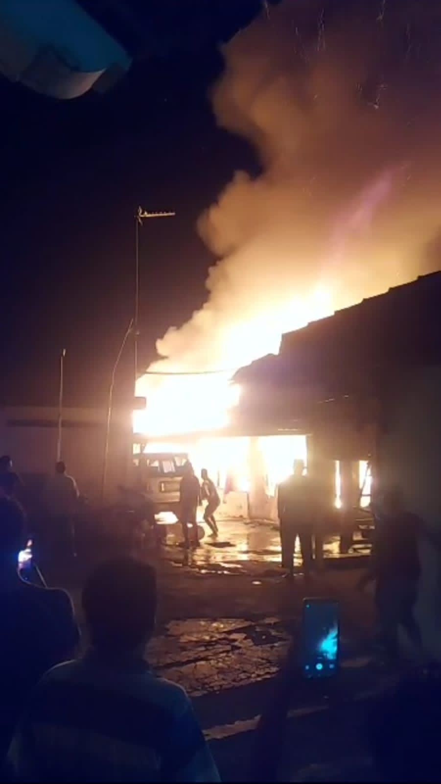 You are currently viewing Dilalap Sijago Merah Dua Rumah di Purwodadi Ludes Terbakar