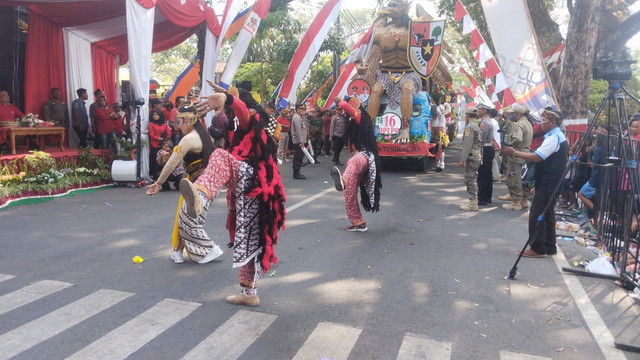 You are currently viewing HUT ke-78 RI, Grobogan Sukses Gelar Karnaval Pembangunan
