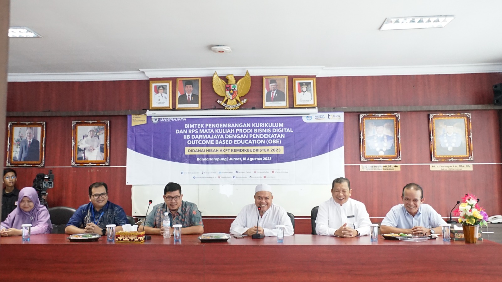 You are currently viewing Bimtek Pengembangan Kurikulum RPS Berbasis OBE, Prodi Bisnis Digital IIB Darmajaya Siap Jadi Prodi Unggulan