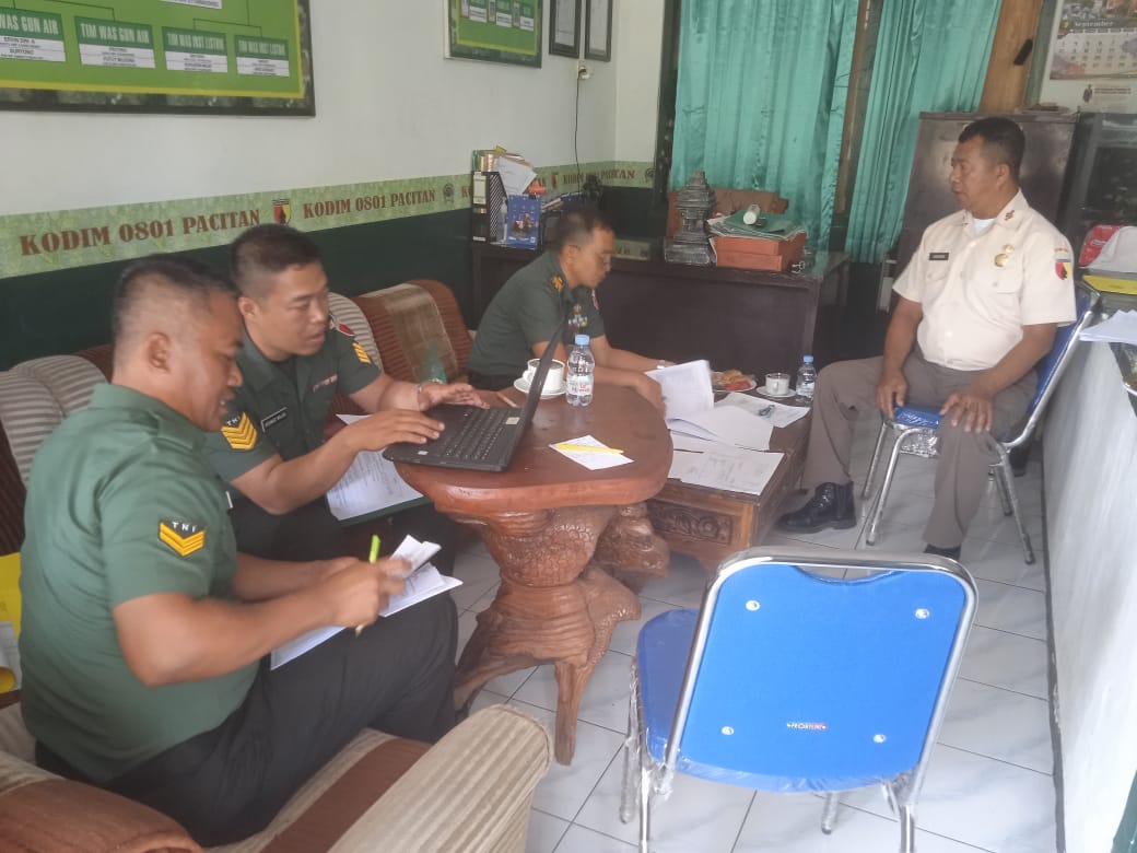 You are currently viewing Kodim 0801/Pacitan Terima Kunjungan Tim Wasgiatlog Dari Kodam V/Brw