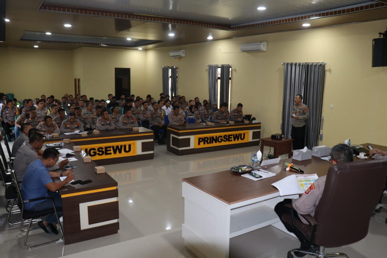 Read more about the article Polres Pringsewu Siap Amankan Pemilu Serentak 2024