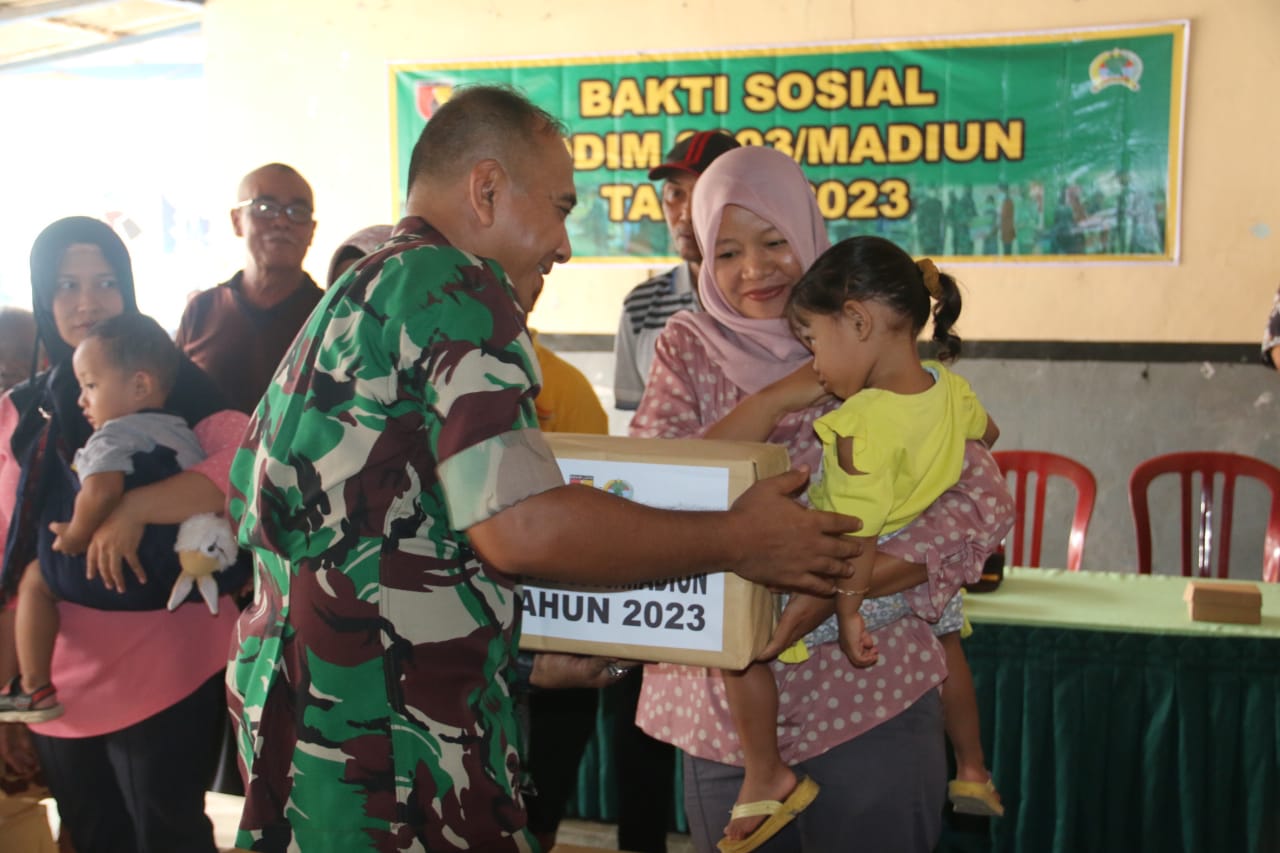 You are currently viewing Kodim Madiun Gelar Bakti Sosial Bagi Masyarakat Lereng Wilis