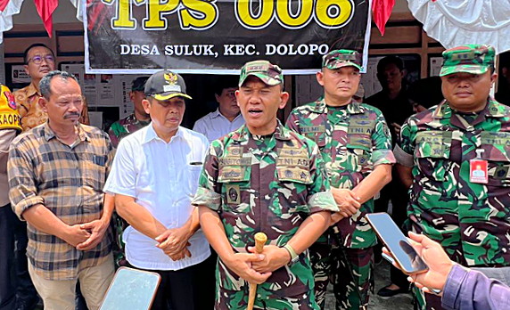 You are currently viewing Monitoring TPS di Madiun, Danrem 081/DSJ: Alhamdulillah Berjalan Aman, Tertib dan Lancar