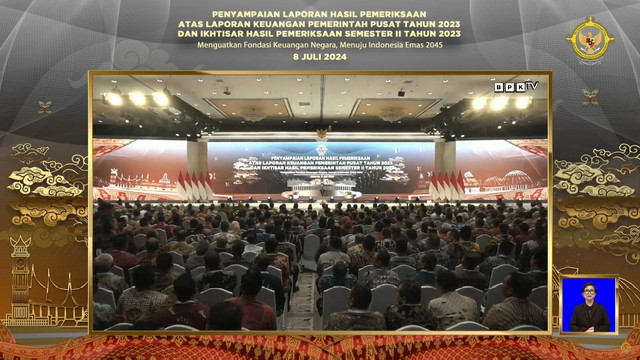 Read more about the article Pj. Gubernur Lampung Hadiri Penyampaian LHP BPK RI Kepada Presiden RI