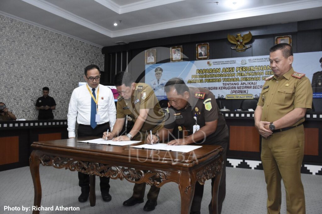 Read more about the article MoU dengan Kejari Tubaba, Firsada Sampaikan Empat Poin Penanganan dan Pemberantasan Korupsi