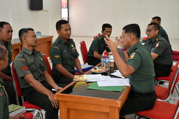 Read more about the article Dandim 0802/Ponorogo Sambut Kedatangan Tim Dalproggar Kodam V/Brawijaya