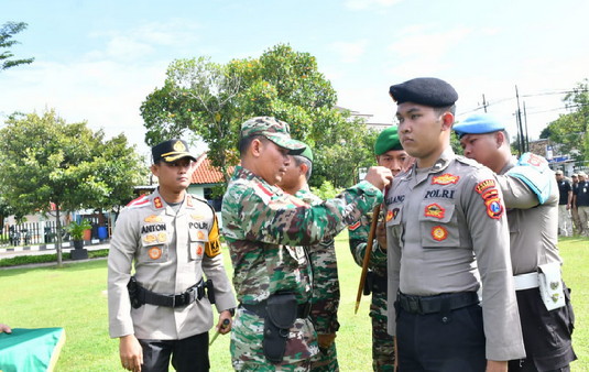 Read more about the article Apel Bersama TNI, Polri, Pamter Ponorogo Jelang Bumi Reyog Berzikir