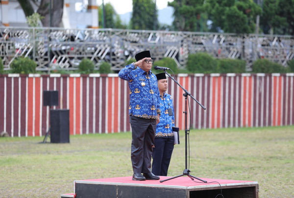 Read more about the article Upacara Bulanan, Pj Gubernur Samsudin Soroti Peran Pariwisata untuk Pertumbuhan Ekonomi Lampung