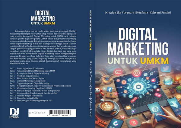 You are currently viewing Buku Digital Marketing untuk UMKM: Karya Inovatif dari Dosen Darmajaya