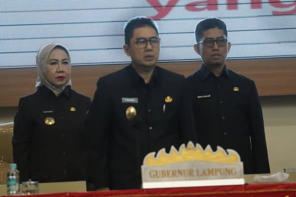 Read more about the article Pj Sekdaprov Hadiri Rapat Paripurna DPRD Lampung