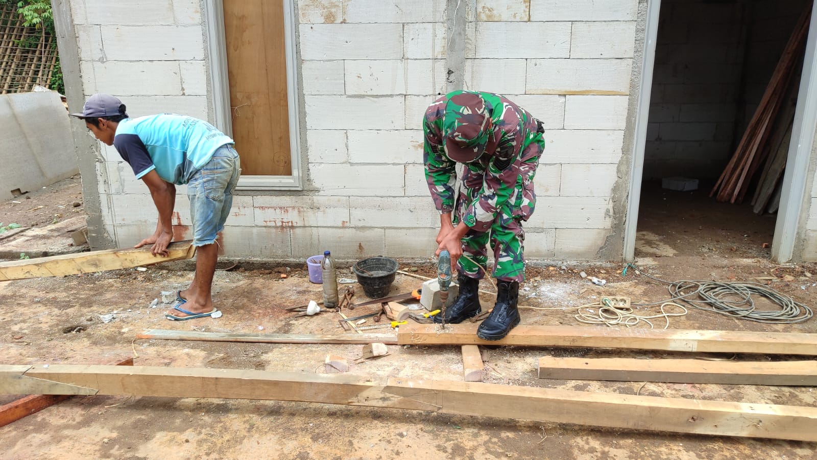 Read more about the article TMMD 123 Tulungagung Bangun 8 Hunian Layak untuk Warga